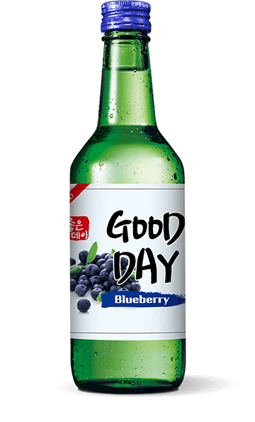 good day blueberry soju